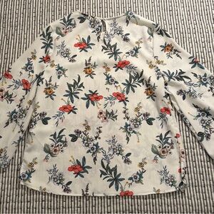 New Look Multicolor Floral Top